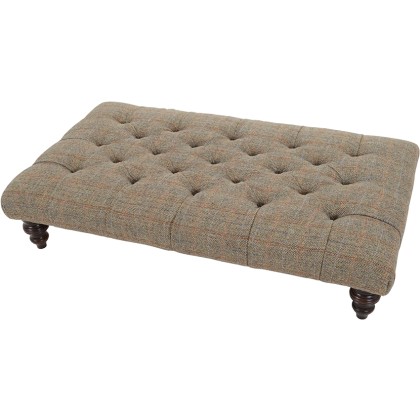 Tetrad Dalmore Rectangular Button Stool