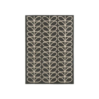 Brink & Campman Orla Kiely Linear Stem Slate Rug 230cm x 160cm