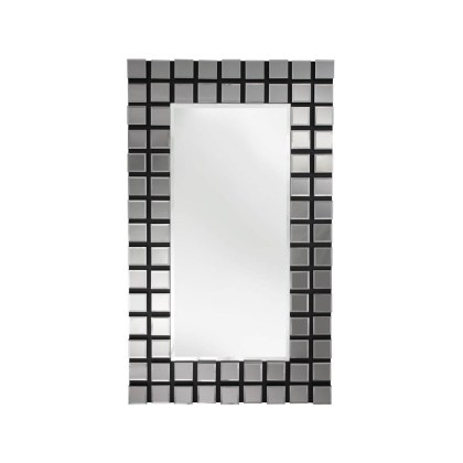 Multi Panel Grey Glass Mirror Multi Panel Grey Glass Mirror