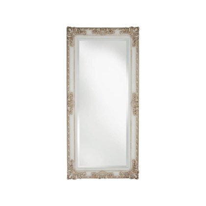 Classic Swept Frame Ornate Ivory Mirror Classic Swept Frame Ornate Ivory Mirror