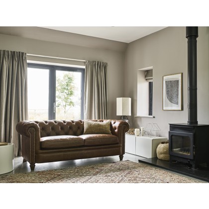 Velmont Junior Leather Standard Chair - Satchel Pepper