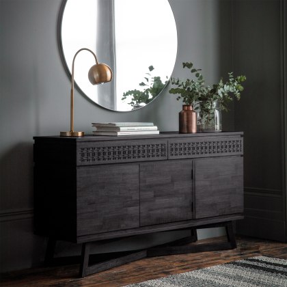Gallery Direct Boho Sideboard, Black