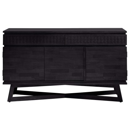 Gallery Direct Boho Sideboard, Black