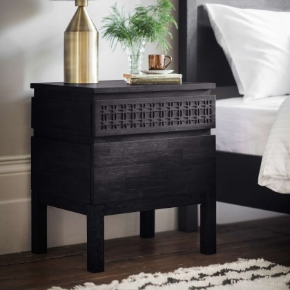 Boho Boutique Bedside 2 Drawer Chest