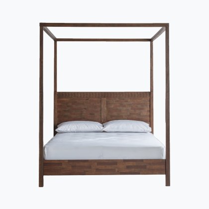 Boho Retreat 4 Poster Super King Bedframe Boho Retreat 4 Poster Super King Bedframe