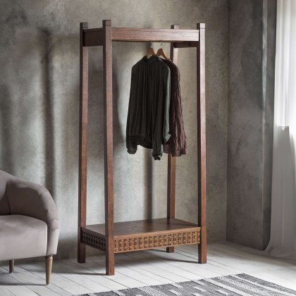 Gallery Direct Retreat Open Wardrobe