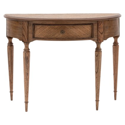 Gallery Direct Highgrove Demi Lune Table