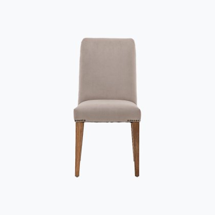 Highland Dining Chair Dove Velvet