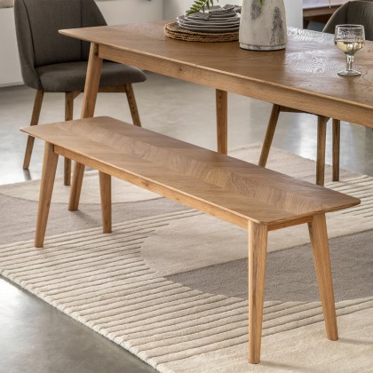 Gallery Direct Milano Dining Bench Gallery Direct Milano Dining Bench