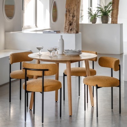 Gallery Direct Milano Round Dining Table Gallery Direct Milano Round Dining Table