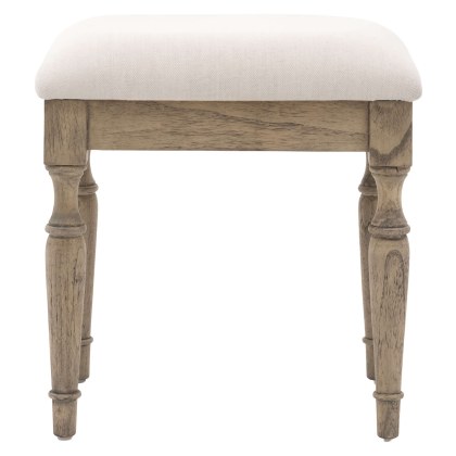 Gallery Direct Rustique Dressing Stool Gallery Direct Rustique Dressing Stool