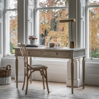 Gallery Direct Mustique 2 Drawer Office Desk