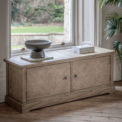 Gallery Direct Rustique 2 Door Media Unit