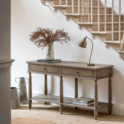 Gallery Direct Rustique 2 Drawer Console Table