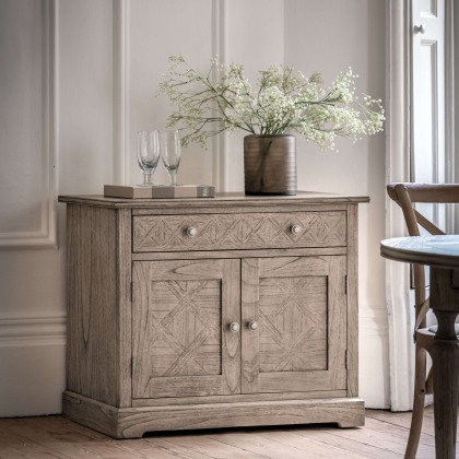 Gallery Direct Rustique 2 Door 1 Drawer Sideboard