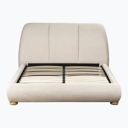 Raffi Bedroom King Boucle Bedframe Raffi Bedroom King Boucle Bedframe