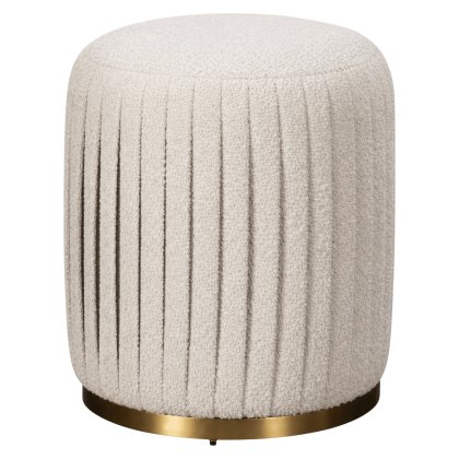 Raffi Bedroom Pleated Stool