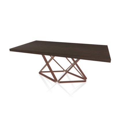 Bontempi Delta Rectangular Fix Dining Table 2M