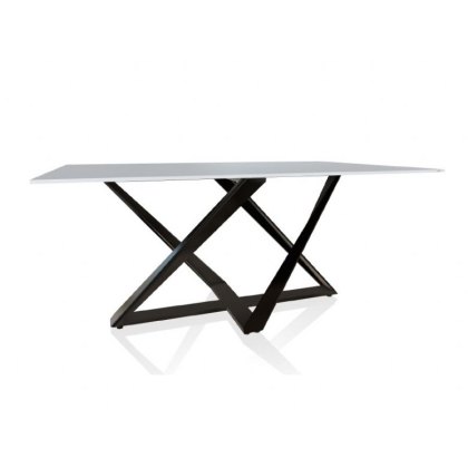Bontempi Millennium 160cm Glass Fix Table