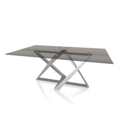 Bontempi Millennium 200cm Fix Glass Table