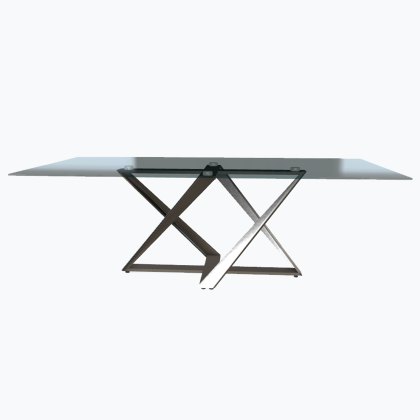 Bontempi Millennium Rectangular Fix Dining Table 2.2M