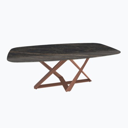 Bontempi Millennium Barrel Fix Dining Table 2M Bontempi Millennium Barrel Fix Dining Table 2M