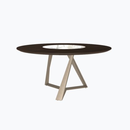 Bontempi Millennium Round Fixed Ring Dining Table 