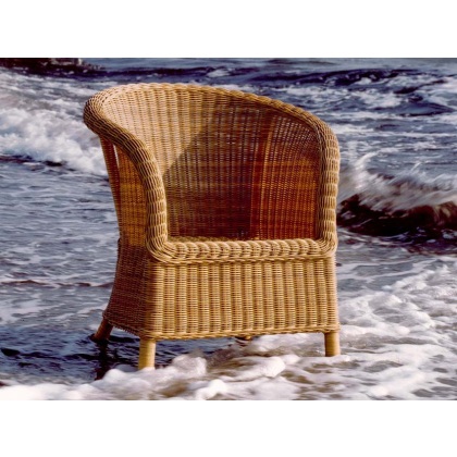 Cane-line Derby Natural Chair with Seat Cushion