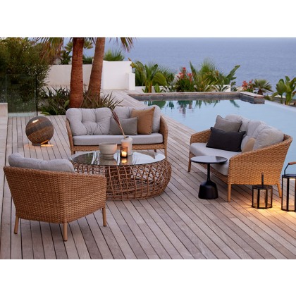 Cane-Line Ocean Natural Weave 2 Seater Sofa Cane-Line Ocean Natural Weave 2 Seater Sofa