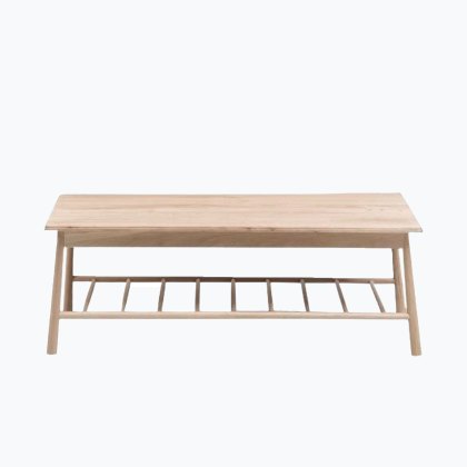 Wycombet Rectangular Oak Coffee Table Wycombet Rectangular Oak Coffee Table