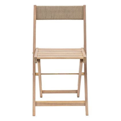 Lindos Folding Chair Natural