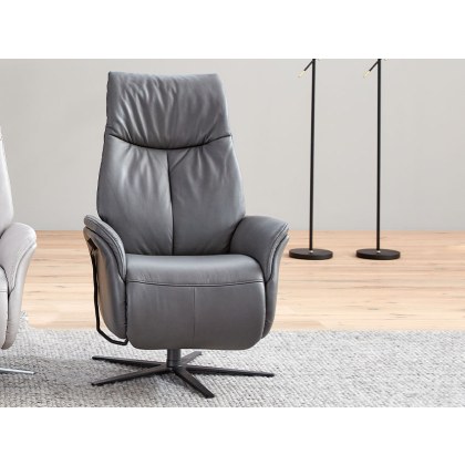 Himolla Stratus Swivel Recliner 8970 8970 Large Swivel Electric Recliner Chair