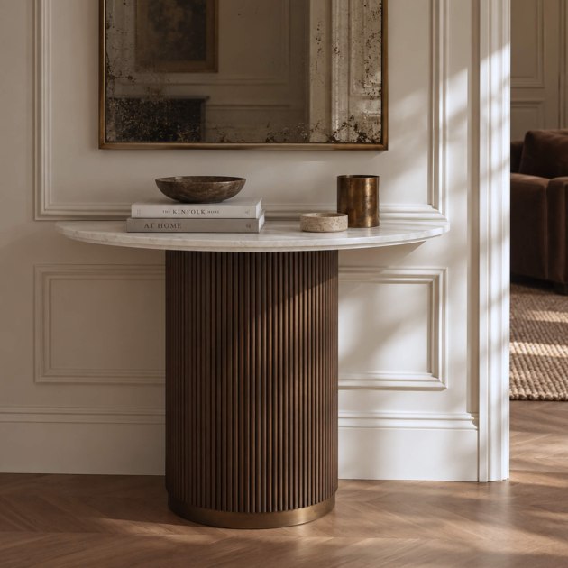 Mayfield Half Moon Console Table Mayfield Half Moon Console Table