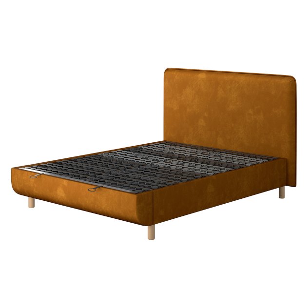 Tempur Arc King Ottoman Bed with Form Headboard