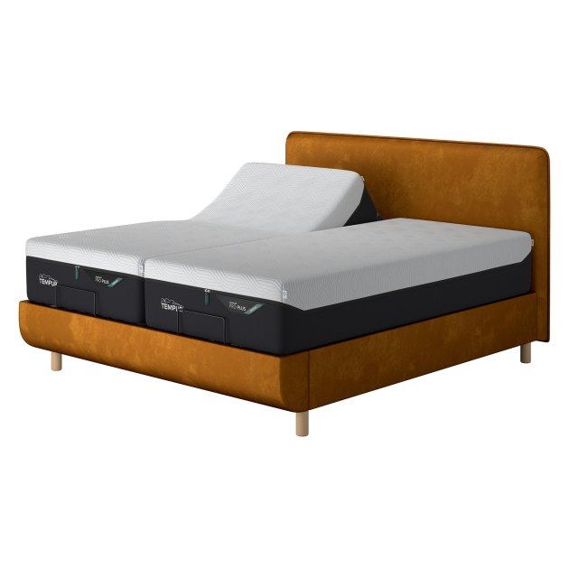 Tempur Arc Super King Adjustable Disc Bed - Form Headboard Tempur Arc Super King Adjustable Disc Bed - Form Headboard