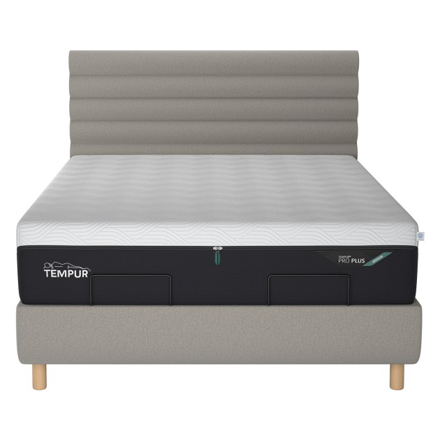 Tempur Arc Super King Static Bed Base - Vectra Headboard