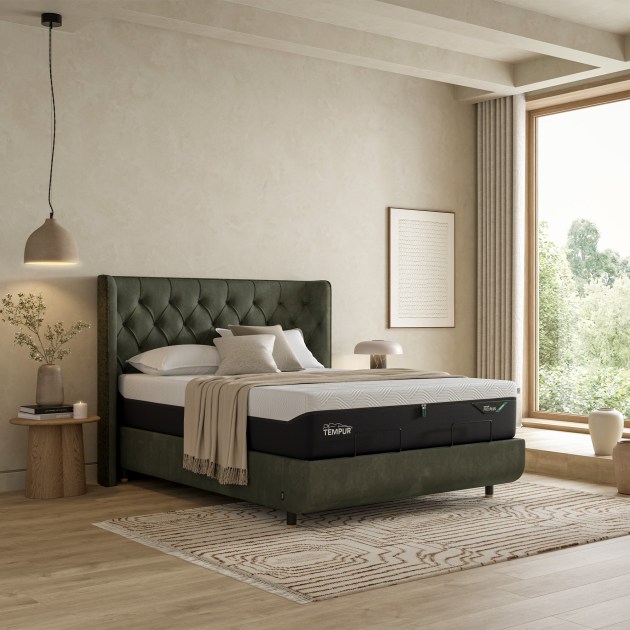 Tempur Arc King Static Bed Base - Luxury