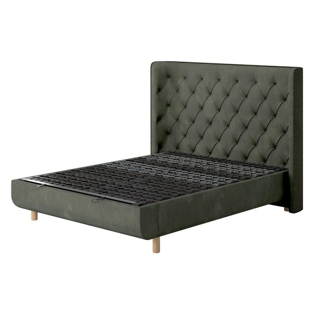 Tempur Arc King Ottoman Bed - Luxury Headboard