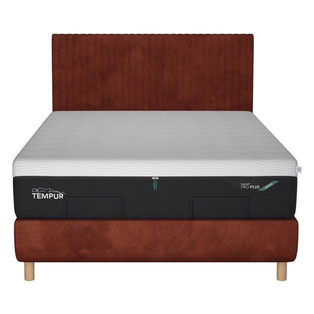 Tempur Arc Super King Static Bed Base - Vertical Headboard Tempur Arc Super King Static Bed Base - Vertical Headboard