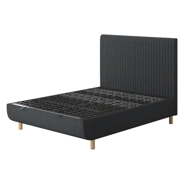 Tempur Arc King Ottoman Bed - Vertical Headboard