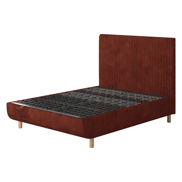 Tempur Arc Super King Ottoman Bed - Vertical Headboard