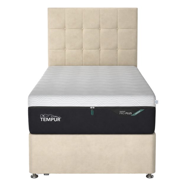 Tempur Buckingham Single Deep Divan Bed With Drawers Tempur Buckingham Single Deep Divan Bed With Drawers