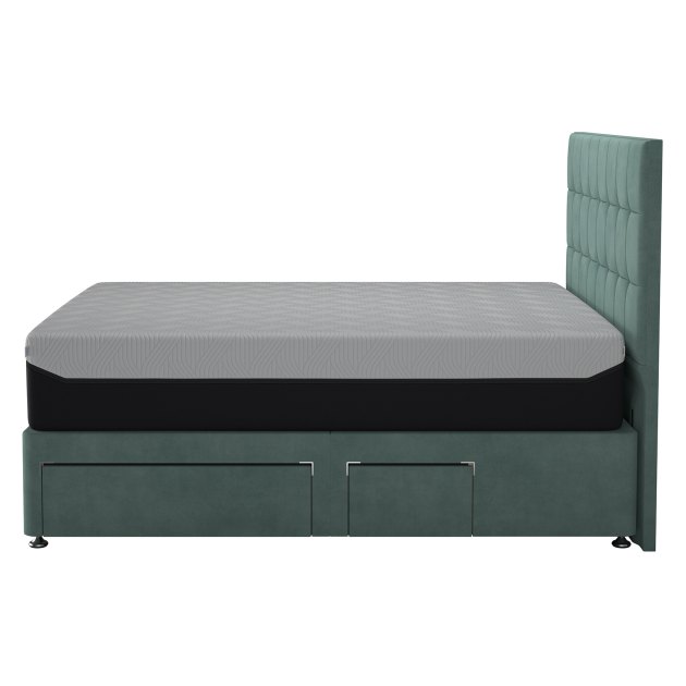 Tempur Buckingham Double Deep Divan with Drawers