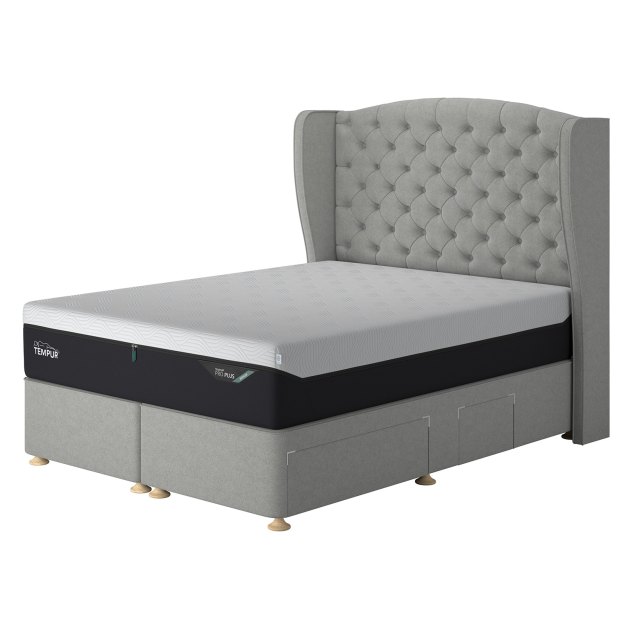 Tempur Suffolk King Divan Bed Base With Conti Drawers Tempur Suffolk King Divan Bed Base With Conti Drawers