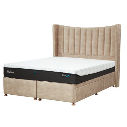 Tempur Suffolk King Adj Disc Divan Base With Drawers Tempur Suffolk King Adj Disc Divan Base With Drawers