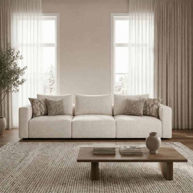 Lucca 3 Seater Sofa
