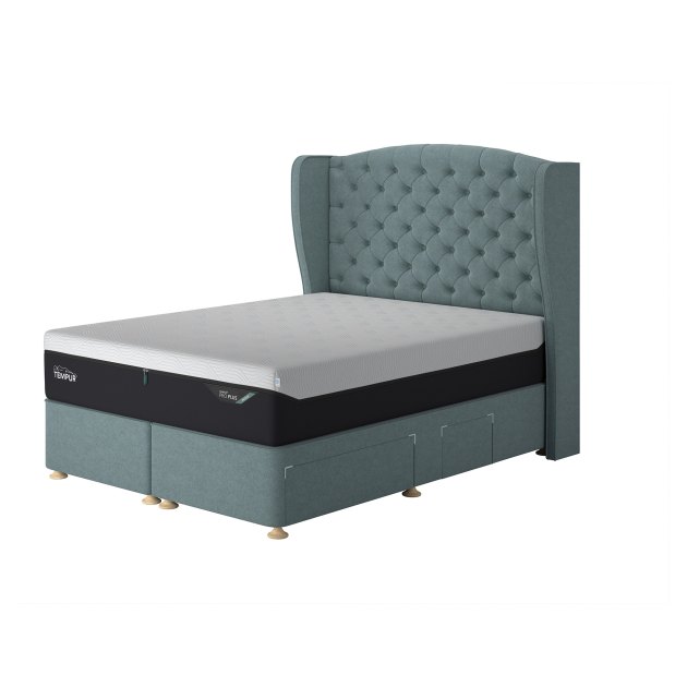 Tempur Suffolk Super King Divan Bed Base With Conti Drawers Tempur Suffolk Super King Divan Bed Base With Conti Drawers