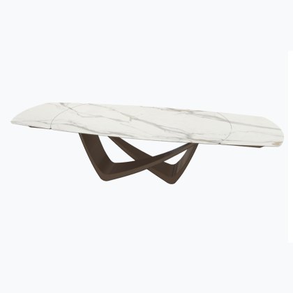 Bontempi Bach Extending Barrel Dining Table 250cm Bontempi Bach Extending Barrel Dining Table 250cm