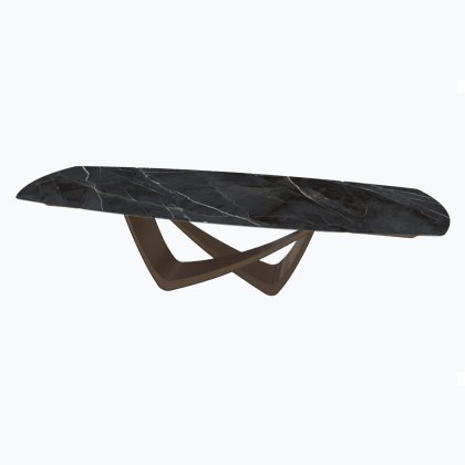 Bontempi Bach Extending Barrel Dining Table 300cm Bontempi Bach Extending Barrel Dining Table 300cm
