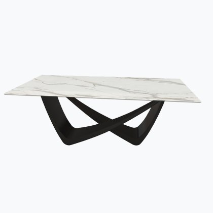 Bontempi Bach Rectangular Fix Dining Table | 200cm Bontempi Bach Rectangular Fix Dining Table | 200cm